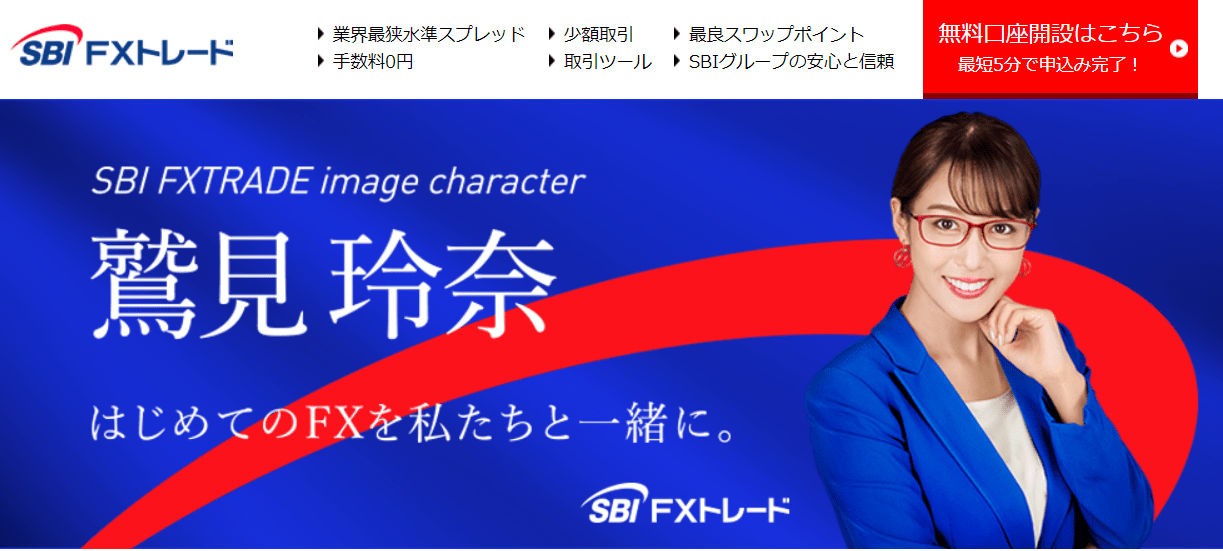 SBI FXトレード_スプレッド